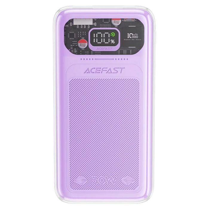 Shop and buy ACEFAST M1-10000 Sparkling Series 30W Fast Charging Power Bank Dual fast charge Multi-protection| Casefactorie® online with great deals and sales prices with fast and safe shipping. Casefactorie is the largest Singapore official authorised retailer for the largest collection of mobile premium accessories.