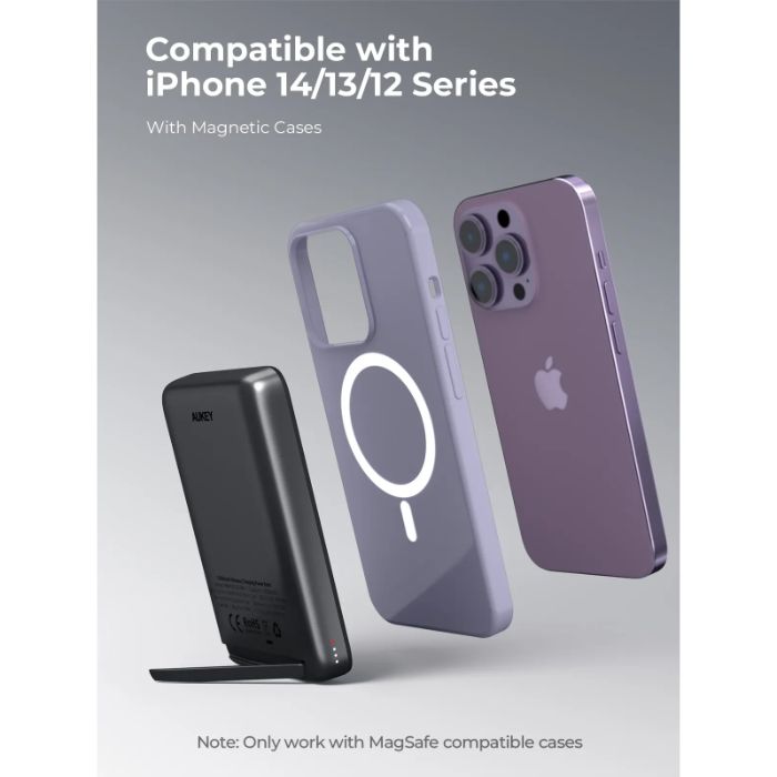 Shop and buy AUKEY PB-MS02 10000mAh 30W Magnetic PowerBank Metal Foldable Stand Single or Dual Device charging| Casefactorie® online with great deals and sales prices with fast and safe shipping. Casefactorie is the largest Singapore official authorised retailer for the largest collection of mobile premium accessories.