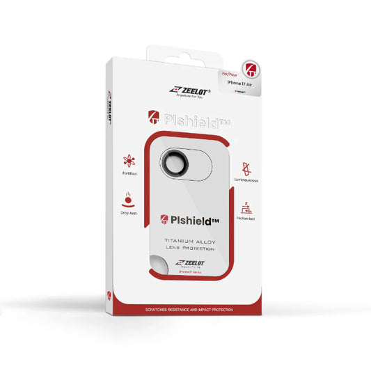 ZEELOT Pishield Titanium Alloy Lens Protector for iPhone Air 6.5" (2025)