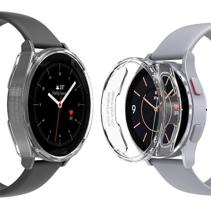 Shop and Araree Nukin Clear Case for Samsung Galaxy Watch 6 44mm / 40mm Scratch-resistant Ultra-slim Transparent| Casefactorie® online with great deals and sales prices with fast and safe shipping. Casefactorie is the largest Singapore official authorised retailer for the largest collection of mobile premium accessories.