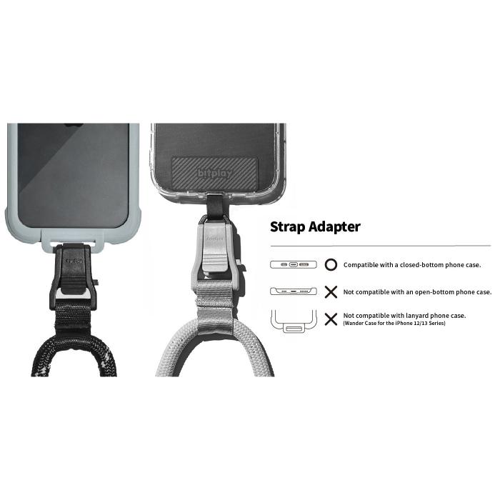 Shop and buy Bitplay Strap Adapter Phone Lanyard Strap Card exclusive design Detachable zinc alloy buckle ring| Casefactorie® online with great deals and sales prices with fast and safe shipping. Casefactorie is the largest Singapore official authorised retailer for the largest collection of mobile premium accessories.
