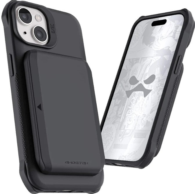 Ghostek Exec Magnetic Wallet Cardholder Case for iPhone 15 Plus
