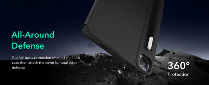 Shop and buy ESR Shift Magnetic Stand Case for iPad Pro 11" (2024) Stable Stand Strong Magnets Auto Sleep/Wake| Casefactorie® online with great deals and sales prices with fast and safe shipping. Casefactorie is the largest Singapore official authorised retailer for the largest collection of mobile premium accessories.