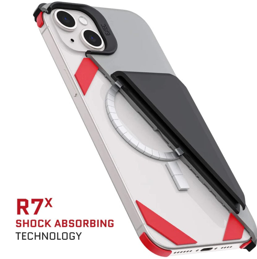 Shop and buy Ghostek Exec 6 Magnetic Wallet Cardholder Case iPhone 15 Plus (2023) Shockproof Holds up to 3 Cards| Casefactorie® online with great deals and sales prices with fast and safe shipping. Casefactorie is the largest Singapore official authorised retailer for the largest collection of mobile premium accessories.