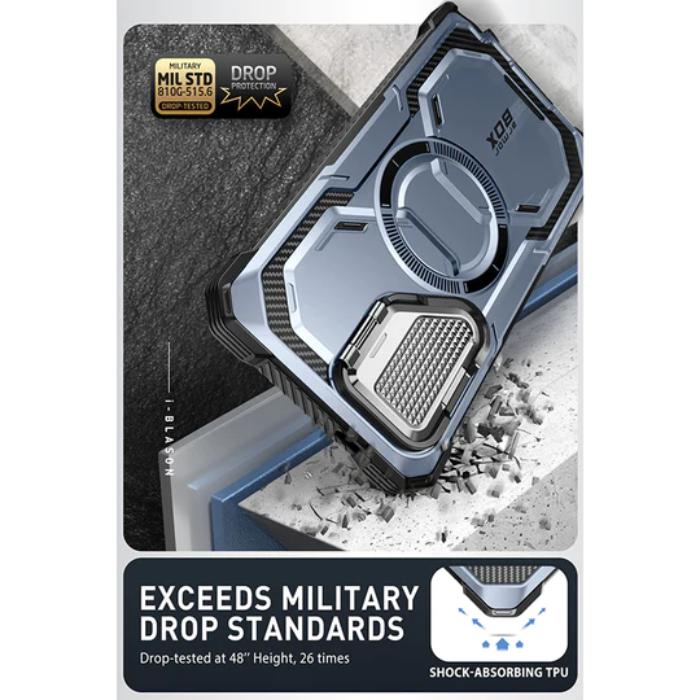 Shop and buy i-Blason Armorbox Case Samsung Galaxy S24 Ultra (2024) 2 Built-in Screen Protector Camera cover Kickstand| Casefactorie® online with great deals and sales prices with fast and safe shipping. Casefactorie is the largest Singapore official authorised retailer for the largest collection of mobile premium accessories.