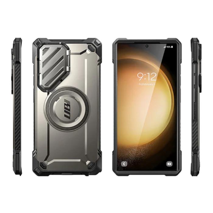 Shop and buy Supcase Unicorn Beetle Mag XT Case Samsung Galaxy S24 Ultra (2024) Built-in camera cover kickstand| Casefactorie® online with great deals and sales prices with fast and safe shipping. Casefactorie is the largest Singapore official authorised retailer for the largest collection of mobile premium accessories.