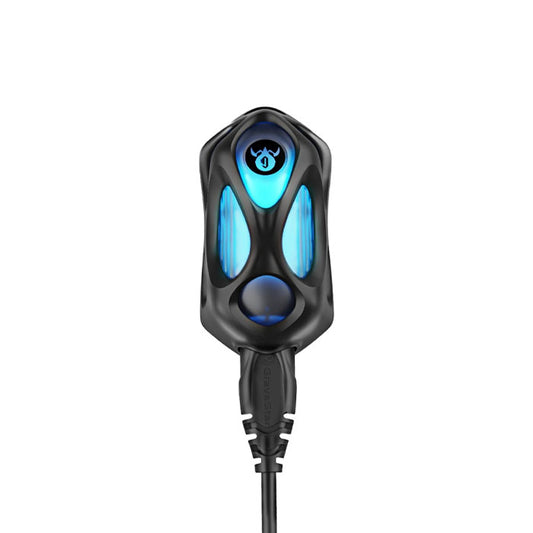 Black GravaStar Mercury M1 Pro 4K Wireless Dongle on a white background