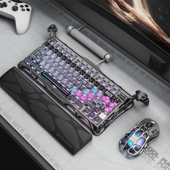GravaStar Mercury K1 Pro 75% Wireless Mechanical Gaming Keyboard Special Edition