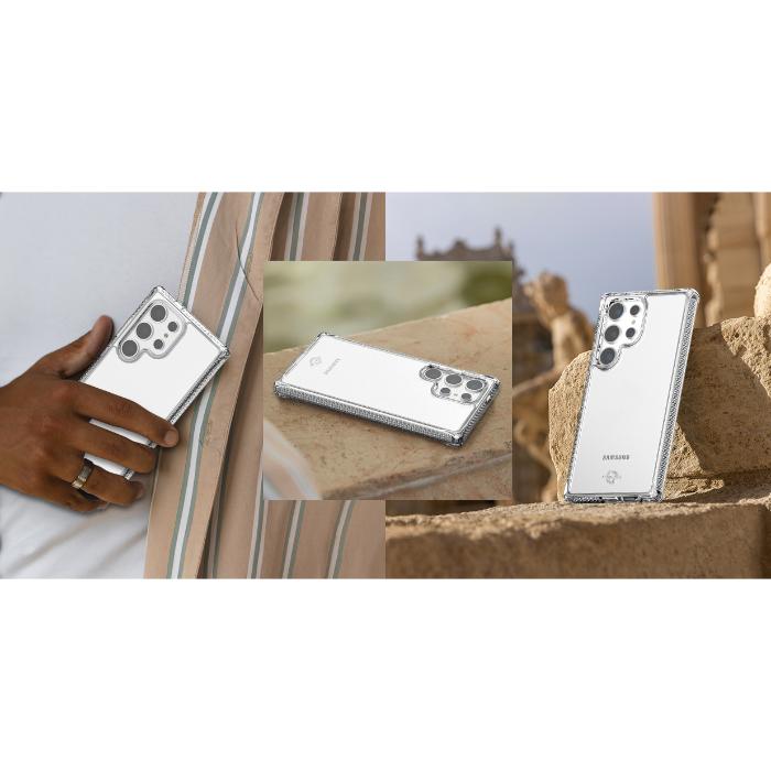 Shop and buy ITSKINS Hybrid R Clear Protection Case Samsung Galaxy S24 Ultra (2024) Shockproof Anti-yellowing| Casefactorie® online with great deals and sales prices with fast and safe shipping. Casefactorie is the largest Singapore official authorised retailer for the largest collection of mobile premium accessories.