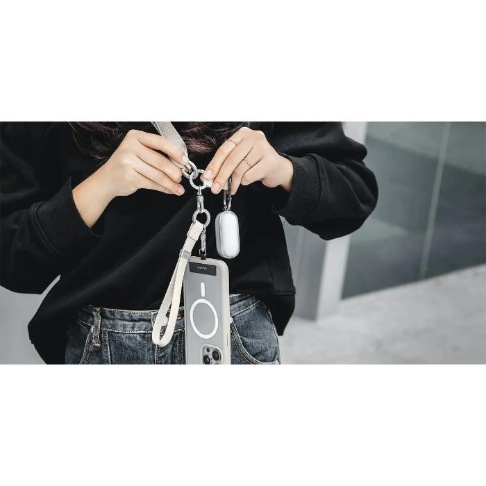 Shop and buy MagEasy 2-in-1 Utility Adjustable Phone Lanyard Crossbody and Detachable Wrist Strap - 20mm | Casefactorie® online with great deals and sales prices with fast and safe shipping. Casefactorie is the largest Singapore official authorised retailer for the largest collection of mobile premium accessories.