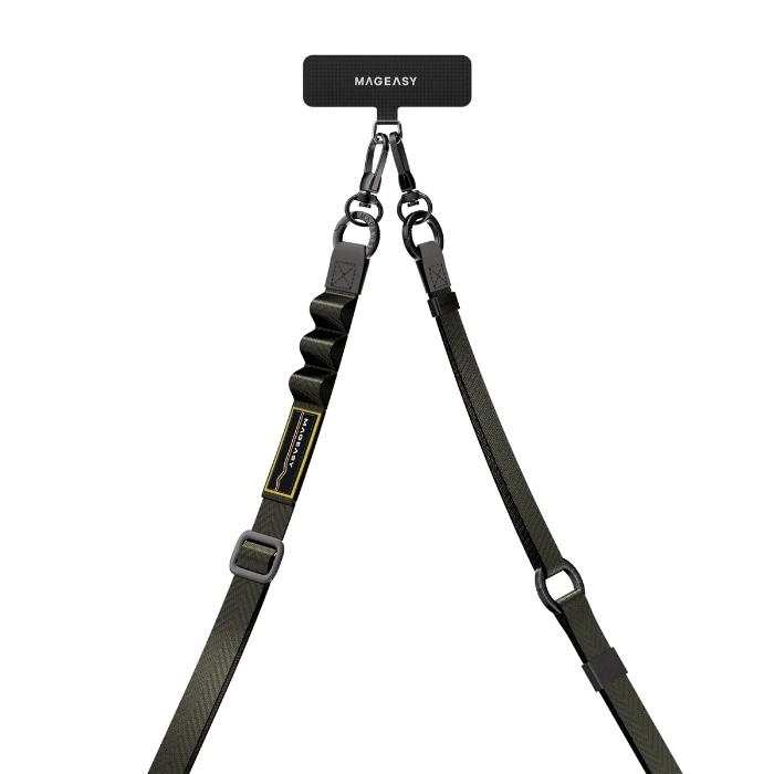 Shop and buy MagEasy 2-in-1 Utility Adjustable Phone Lanyard Crossbody and Detachable Wrist Strap - 20mm | Casefactorie® online with great deals and sales prices with fast and safe shipping. Casefactorie is the largest Singapore official authorised retailer for the largest collection of mobile premium accessories.