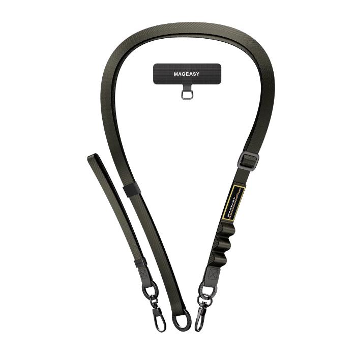Shop and buy MagEasy 2-in-1 Utility Adjustable Phone Lanyard Crossbody and Detachable Wrist Strap - 20mm | Casefactorie® online with great deals and sales prices with fast and safe shipping. Casefactorie is the largest Singapore official authorised retailer for the largest collection of mobile premium accessories.