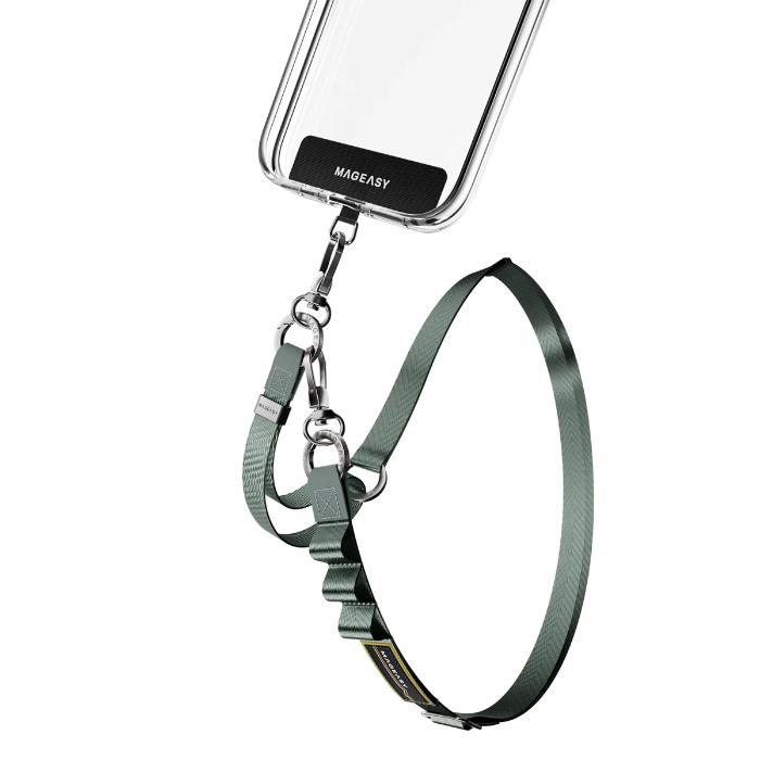 Shop and buy MagEasy 2-in-1 Utility Adjustable Phone Lanyard Crossbody and Detachable Wrist Strap - 20mm | Casefactorie® online with great deals and sales prices with fast and safe shipping. Casefactorie is the largest Singapore official authorised retailer for the largest collection of mobile premium accessories.