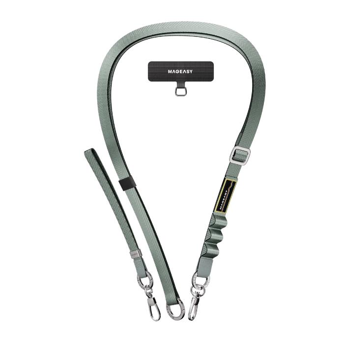 Shop and buy MagEasy 2-in-1 Utility Adjustable Phone Lanyard Crossbody and Detachable Wrist Strap - 20mm | Casefactorie® online with great deals and sales prices with fast and safe shipping. Casefactorie is the largest Singapore official authorised retailer for the largest collection of mobile premium accessories.