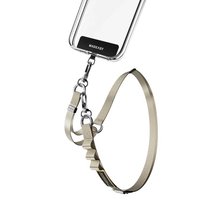 Shop and buy MagEasy 2-in-1 Utility Adjustable Phone Lanyard Crossbody and Detachable Wrist Strap - 20mm | Casefactorie® online with great deals and sales prices with fast and safe shipping. Casefactorie is the largest Singapore official authorised retailer for the largest collection of mobile premium accessories.