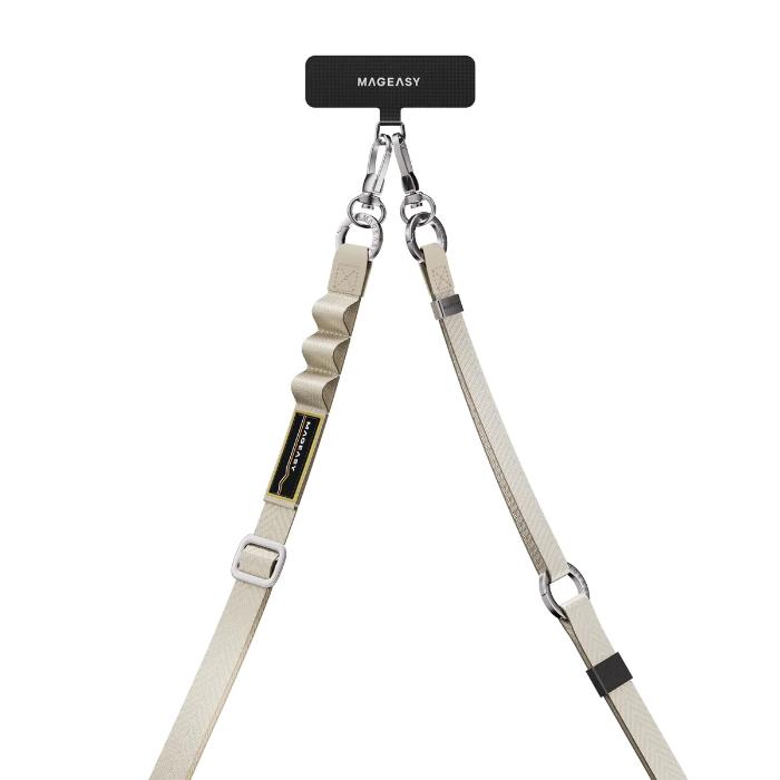 Shop and buy MagEasy 2-in-1 Utility Adjustable Phone Lanyard Crossbody and Detachable Wrist Strap - 20mm | Casefactorie® online with great deals and sales prices with fast and safe shipping. Casefactorie is the largest Singapore official authorised retailer for the largest collection of mobile premium accessories.