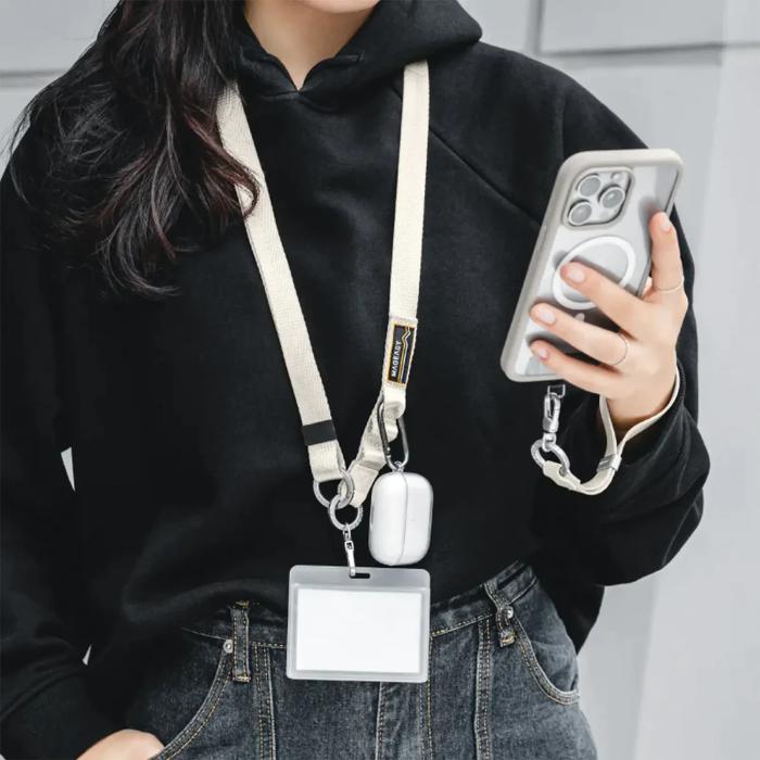 Shop and buy MagEasy 2-in-1 Utility Adjustable Phone Lanyard Crossbody and Detachable Wrist Strap - 20mm | Casefactorie® online with great deals and sales prices with fast and safe shipping. Casefactorie is the largest Singapore official authorised retailer for the largest collection of mobile premium accessories.
