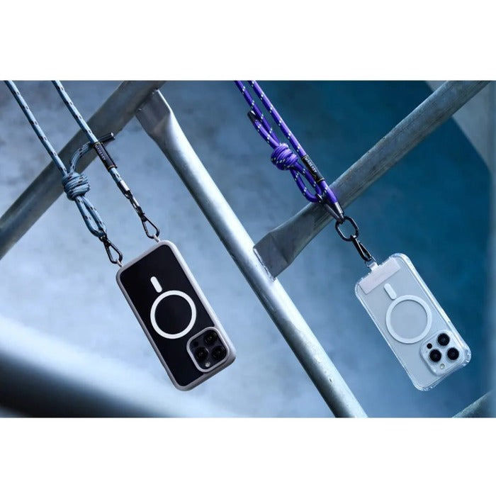 Shop and buy MagEasy Adjustable Crossbody Phone Lanyard Strap+Strap Card - 8.3mm Loop+ System Ring Holder| Casefactorie® online with great deals and sales prices with fast and safe shipping. Casefactorie is the largest Singapore official authorised retailer for the largest collection of mobile premium accessories.