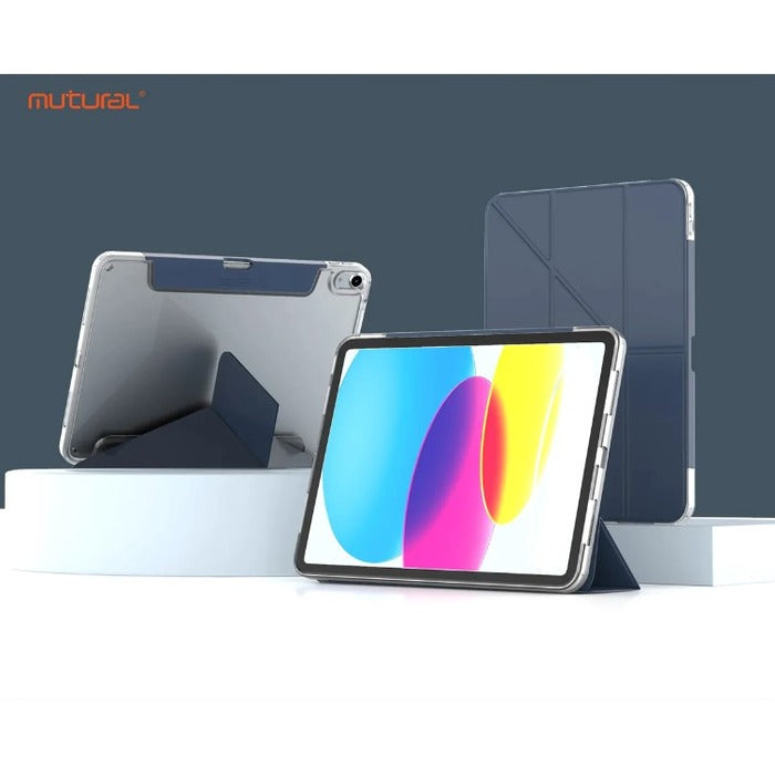 Shop and buy Mutural Qingya Series Folio Case iPad 10.2'' (2021/2020/2019) with Pencil Holder Smart Kickstand| Casefactorie® online with great deals and sales prices with fast and safe shipping. Casefactorie is the largest Singapore official authorised retailer for the largest collection of mobile premium accessories.