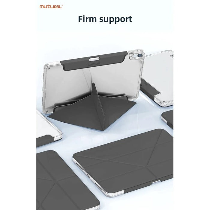 Shop and buy Mutural Qingya Series Folio Case for iPad Air 10.9" (2020/2022) with Pencil Holder Smart Kickstand| Casefactorie® online with great deals and sales prices with fast and safe shipping. Casefactorie is the largest Singapore official authorised retailer for the largest collection of mobile premium accessories.
