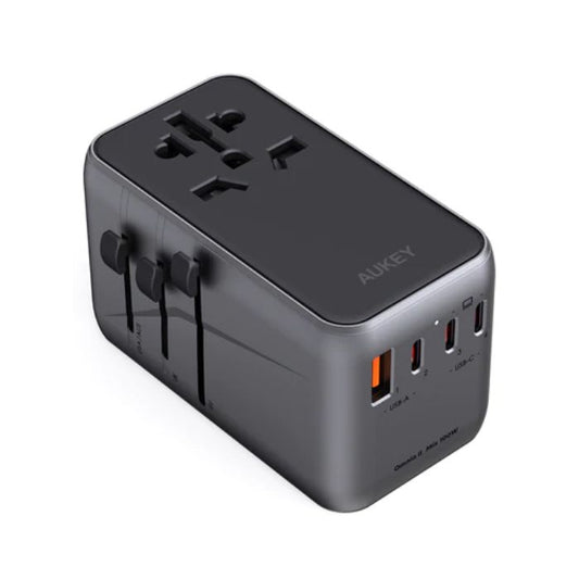 Shop and buy AUKEY PA-TA09 100W PD Universal Travel Adapter charge 5 devices UK/US/EU/AU Plug Power Delivery| Casefactorie® online with great deals and sales prices with fast and safe shipping. Casefactorie is the largest Singapore official authorised retailer for the largest collection of mobile premium accessories.