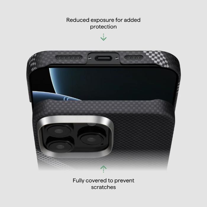 PITAKA Tactile Woven Case for iPhone 16 Pro 6.3" (2024)