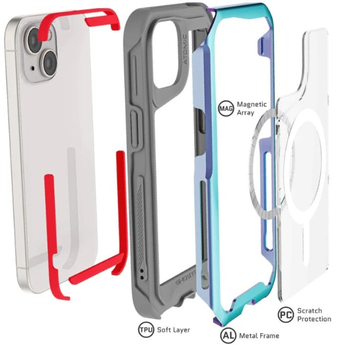 Shop and buy Ghostek Atomic Slim 4 Protection Case iPhone 15 (2023) MagSafe Compatible Shockproof Scratchproof| Casefactorie® online with great deals and sales prices with fast and safe shipping. Casefactorie is the largest Singapore official authorised retailer for the largest collection of mobile premium accessories.