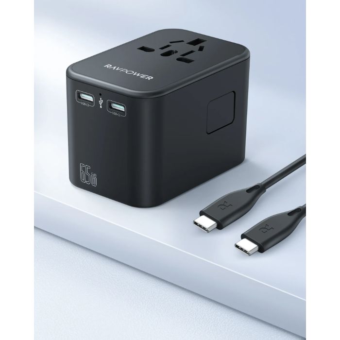 Shop and buy RAVPower RP-PC1035 PD PIONEER 65W 3-Port Travel Charger with 100W C-C Cable Charge 4 devices| Casefactorie® online with great deals and sales prices with fast and safe shipping. Casefactorie is the largest Singapore official authorised retailer for the largest collection of mobile premium accessories.