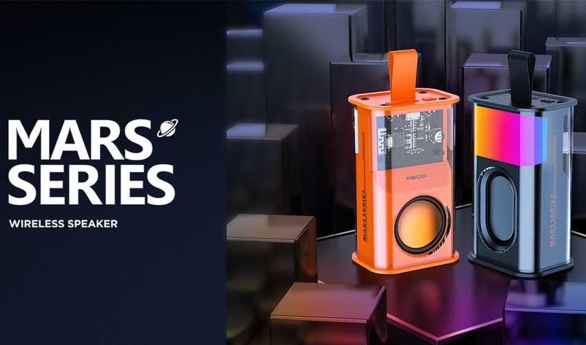 Shop and Recci RSK-W30 Transparent Wireless Speaker with RGB Light TWS Interconnection Dual-Channel HiFi Sound Quality| Casefactorie® online with great deals and sales prices with fast and safe shipping. Casefactorie is the largest Singapore official authorised retailer for the largest collection of mobile premium accessories.