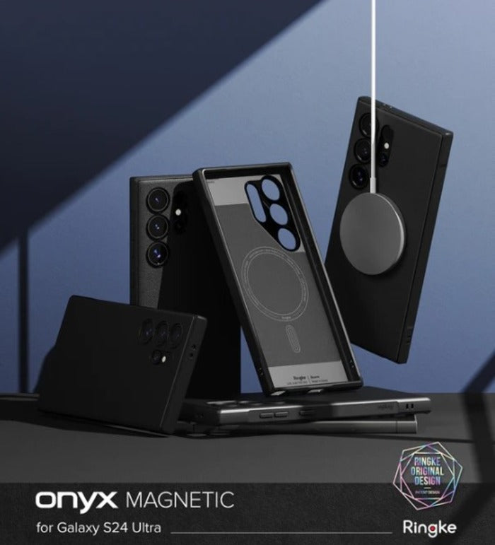 Shop and buy Ringke Onyx Magnetic Case Samsung Galaxy S24 Ultra (2024) Shockproof Unique, distrinctive texture| Casefactorie® online with great deals and sales prices with fast and safe shipping. Casefactorie is the largest Singapore official authorised retailer for the largest collection of mobile premium accessories.