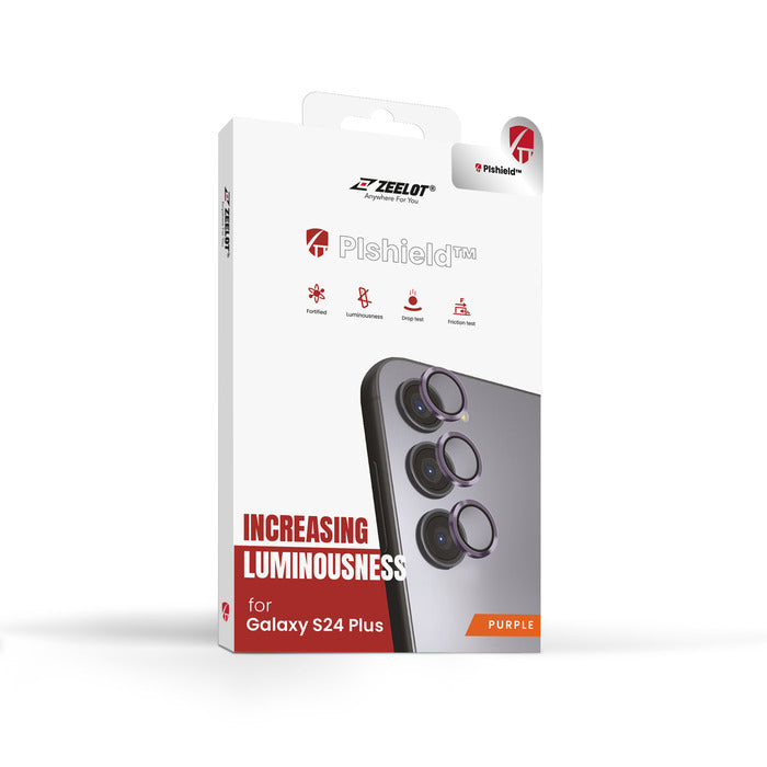 Shop and buy ZEELOT Pishield Titanium Alloy Lens Protector for Samsung Galaxy S24 Plus (2024) Scratch-resistant| Casefactorie® online with great deals and sales prices with fast and safe shipping. Casefactorie is the largest Singapore official authorised retailer for the largest collection of mobile premium accessories.