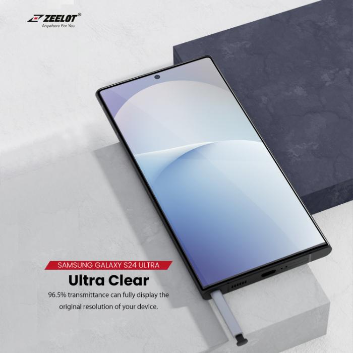 Shop and buy ZEELOT SOLIDsleek 2.5D Tempered Glass Screen Protector Samsung Galaxy S24 Ultra (2024) Clear Matte Privacy| Casefactorie® online with great deals and sales prices with fast and safe shipping. Casefactorie is the largest Singapore official authorised retailer for the largest collection of mobile premium accessories.