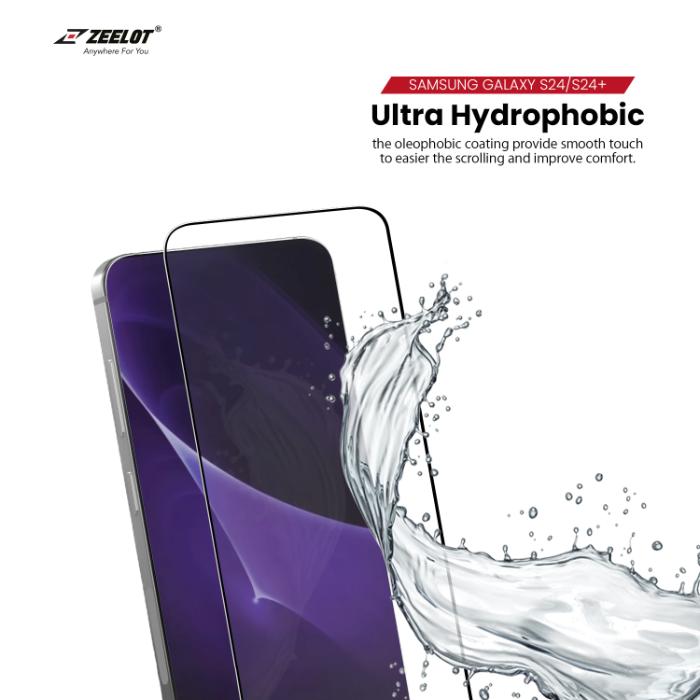 Shop and buy ZEELOT SOLIDsleek 2.5D Tempered Glass Screen Protector Samsung Galaxy S24 (2024) Clear Matte Privacy| Casefactorie® online with great deals and sales prices with fast and safe shipping. Casefactorie is the largest Singapore official authorised retailer for the largest collection of mobile premium accessories.