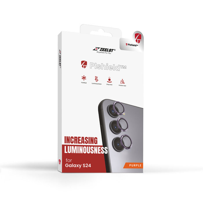 Shop and buy ZEELOT Pishield Titanium Alloy Lens Protector for Samsung Galaxy S24 (2024) Scratch-resistant| Casefactorie® online with great deals and sales prices with fast and safe shipping. Casefactorie is the largest Singapore official authorised retailer for the largest collection of mobile premium accessories.