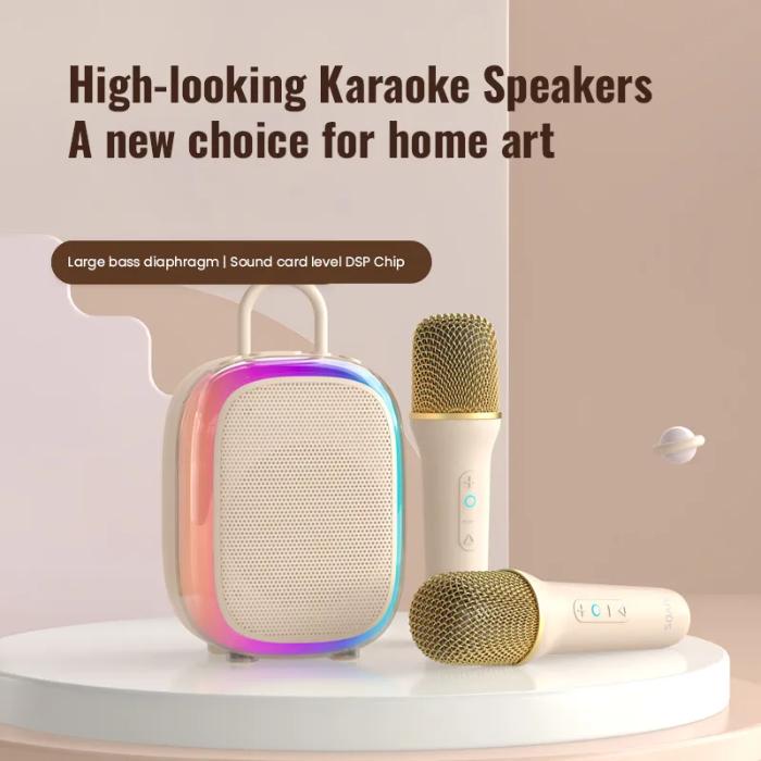 Shop and buy SOAIY SK68 Smart Karaoke Speaker with Microphone Combo Set Bluetooth 5.3 66mm Speaker 360° Surround Sound| Casefactorie® online with great deals and sales prices with fast and safe shipping. Casefactorie is the largest Singapore official authorised retailer for the largest collection of mobile premium accessories.