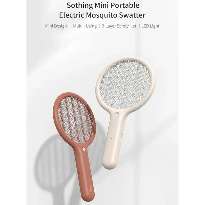 Shop and buy SOTHING Mini Electric Mosquito Swatter Double safety switch bright LED mosquito hunting lamp| Casefactorie® online with great deals and sales prices with fast and safe shipping. Casefactorie is the largest Singapore official authorised retailer for the largest collection of mobile premium accessories.