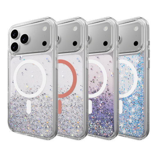 SwitchEasy Starfield M 3D Glitter Protective Case for iPhone 17 Pro Max 6.9" (2025)