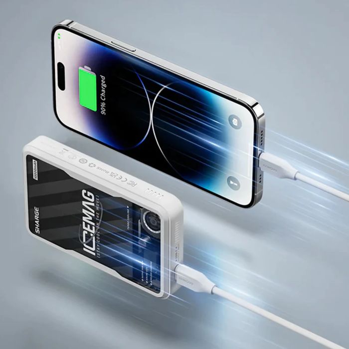 Shop and buy Shargeek ICEMAG 10,000mAh 20W Magnetic Wireless Power Bank with Active Cooling & Qi Supported| Casefactorie® online with great deals and sales prices with fast and safe shipping. Casefactorie is the largest Singapore official authorised retailer for the largest collection of mobile premium accessories.