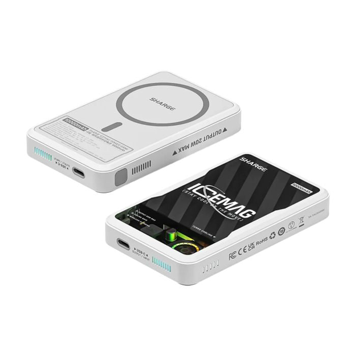 Shop and buy Shargeek ICEMAG 10,000mAh 20W Magnetic Wireless Power Bank with Active Cooling & Qi Supported| Casefactorie® online with great deals and sales prices with fast and safe shipping. Casefactorie is the largest Singapore official authorised retailer for the largest collection of mobile premium accessories.