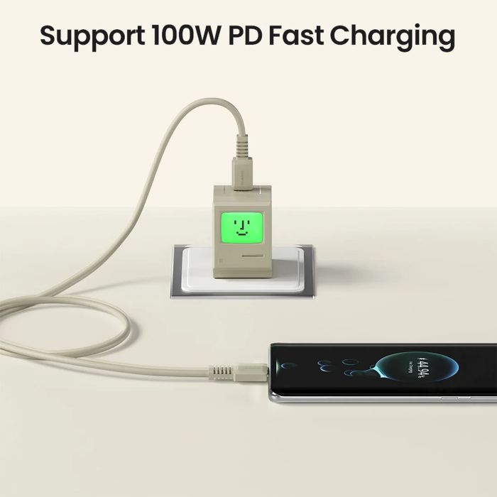 Shop and buy Shargeek SL108 Retro 100W PD Fast Charging USB-C to USB-C Cable 480 Mbps High Speed Transfer| Casefactorie® online with great deals and sales prices with fast and safe shipping. Casefactorie is the largest Singapore official authorised retailer for the largest collection of mobile premium accessories.