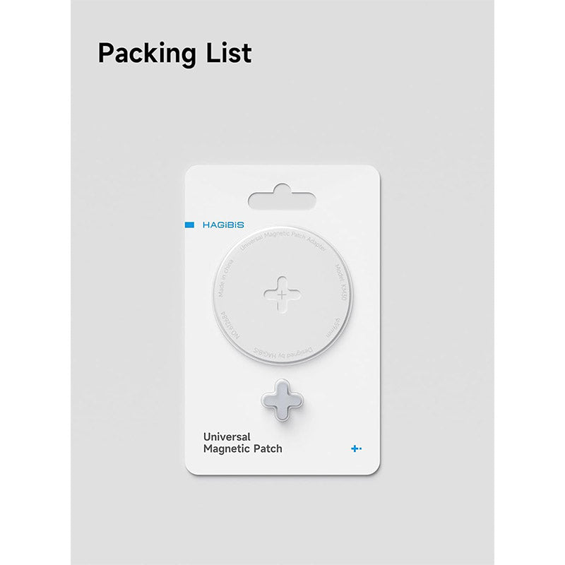 HAGIBIS KM30 Magnetic Patch Round