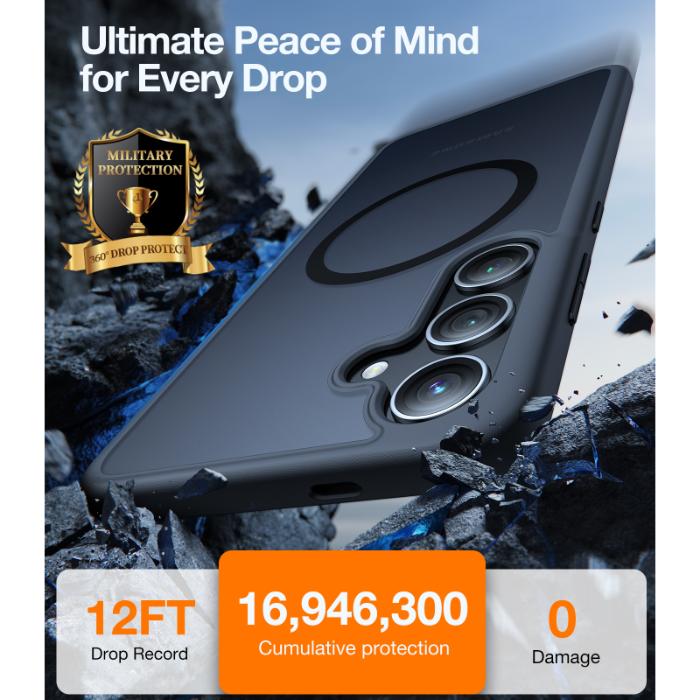 Shop and buy TORRAS Guardian Magnetic Case for Samsung Galaxy S24 Plus (2024) Shockproof MagSafe Compatible| Casefactorie® online with great deals and sales prices with fast and safe shipping. Casefactorie is the largest Singapore official authorised retailer for the largest collection of mobile premium accessories.