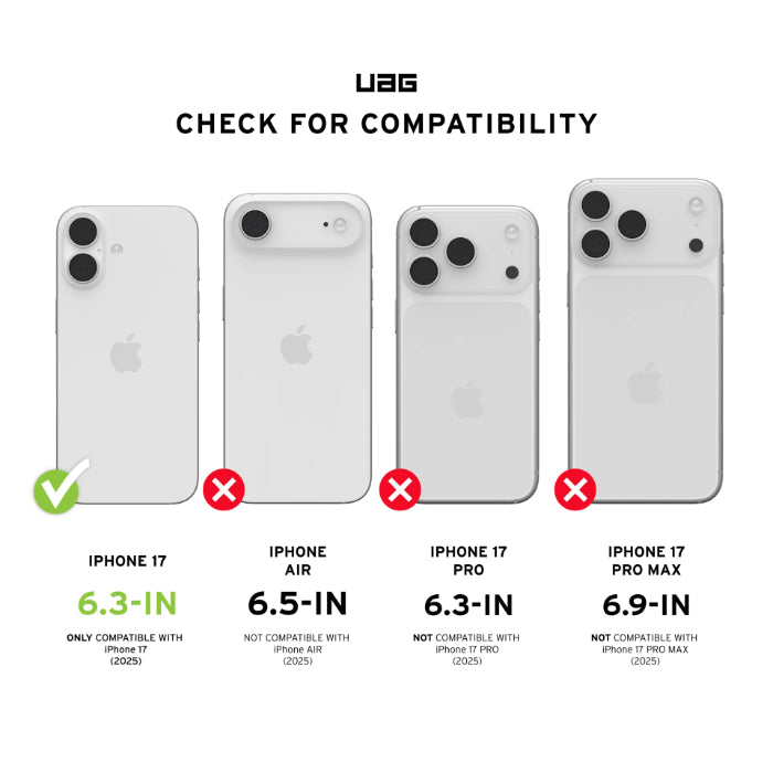 UAG Plyo Magnetic Case for iPhone 17 (2025)