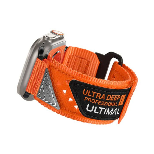 Shop and buy ULTIMAL Ultra Deep Nylon Sports Band Apple Watch 49/45/44/42mm Breathable design Reflective triangle| Casefactorie® online with great deals and sales prices with fast and safe shipping. Casefactorie is the largest Singapore official authorised retailer for the largest collection of mobile premium accessories.