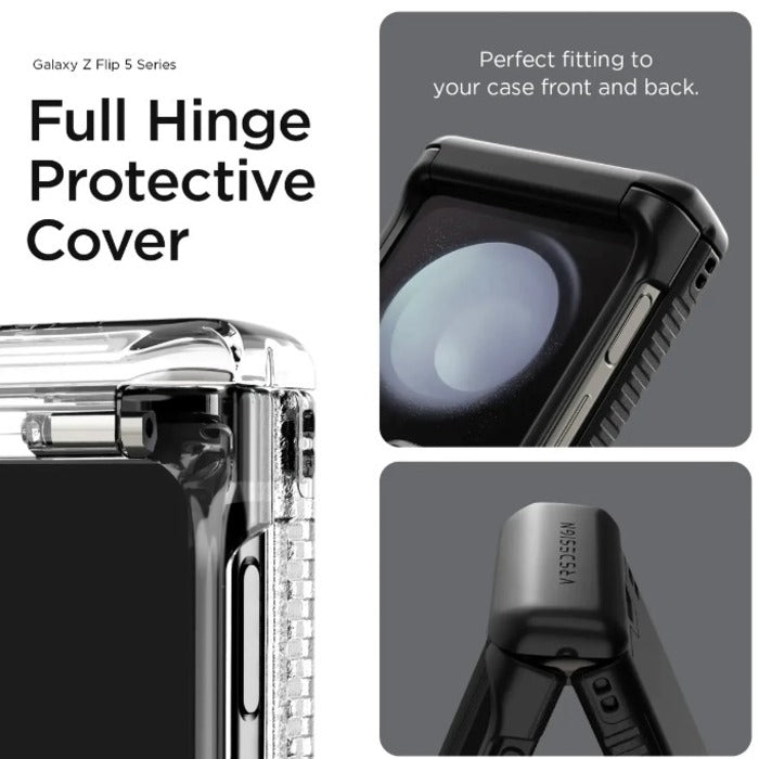 Shop and VRS Design Terra Guard Active Go Case for Samsung Galaxy Z Flip 5 (2023) Hinge Protection Card Holder| Casefactorie® online with great deals and sales prices with fast and safe shipping. Casefactorie is the largest Singapore official authorised retailer for the largest collection of mobile premium accessories.