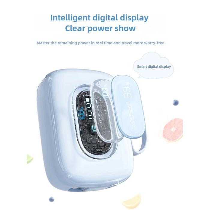 Shop and buy WOPOW SQ63 Mini Powerbank 10000mah With Lightning-Type C Cable Three-port Fast Charging PD20W| Casefactorie® online with great deals and sales prices with fast and safe shipping. Casefactorie is the largest Singapore official authorised retailer for the largest collection of mobile premium accessories.