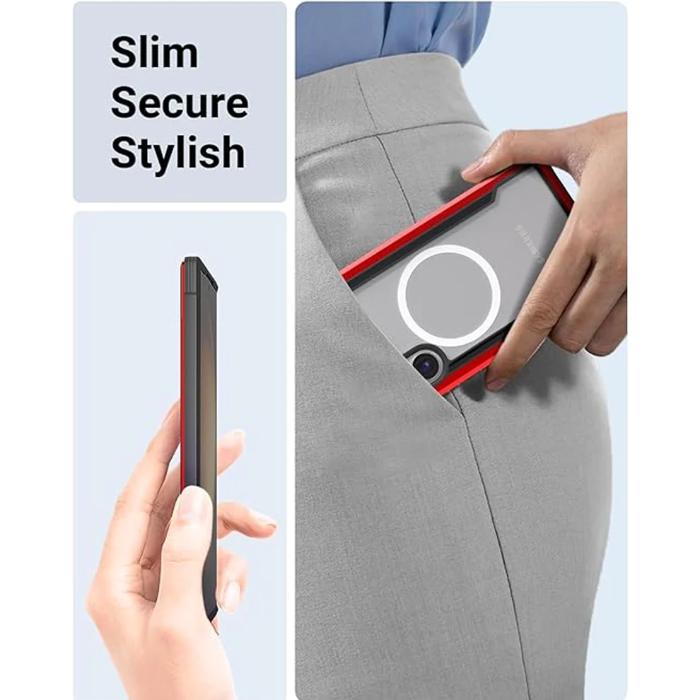 Shop and buy X-Doria Defense Shield Magnetic Case for Samsung Galaxy S24 Ultra (2024) with MagSafe Compatible| Casefactorie® online with great deals and sales prices with fast and safe shipping. Casefactorie is the largest Singapore official authorised retailer for the largest collection of mobile premium accessories.