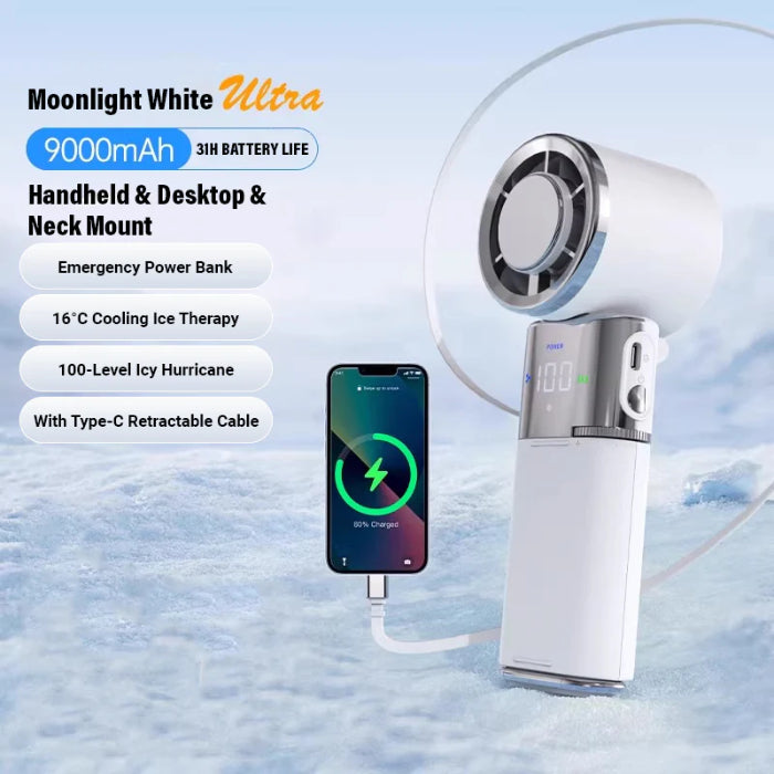 Shop and buy ZEELOT MF119 Portable High Speed Handheld Cooling Fan 9000mAh Long Battery Life| Casefactorie® online with great deals and sales prices with fast and safe shipping. Casefactorie is the largest Singapore official authorised retailer for the largest collection of mobile premium accessories.