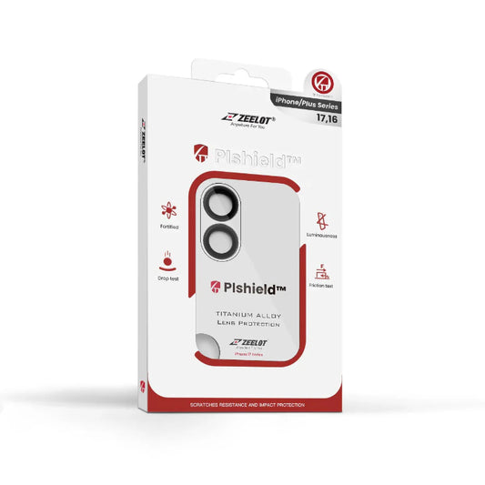 ZEELOT Pishield Titanium Alloy Lens Protector for iPhone 17 6.3" (2025)