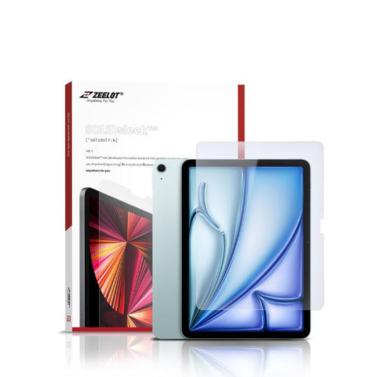 Shop and buy ZEELOT SOLIDsleek 2.5D Tempered Glass Screen Protector iPad Air 6 11" (2024) Clear Matte Privacy Anti-Blue Ray| Casefactorie® online with great deals and sales prices with fast and safe shipping. Casefactorie is the largest Singapore official authorised retailer for the largest collection of mobile premium accessories.